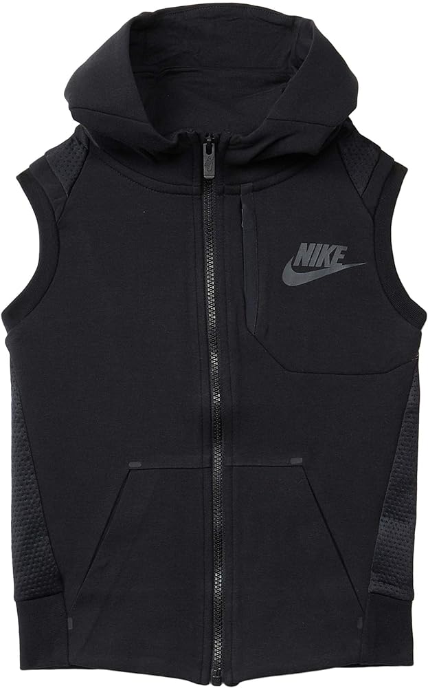 Nike Boy's Sportswear Tech Fleece Zip-Up Vest (Little Kids)