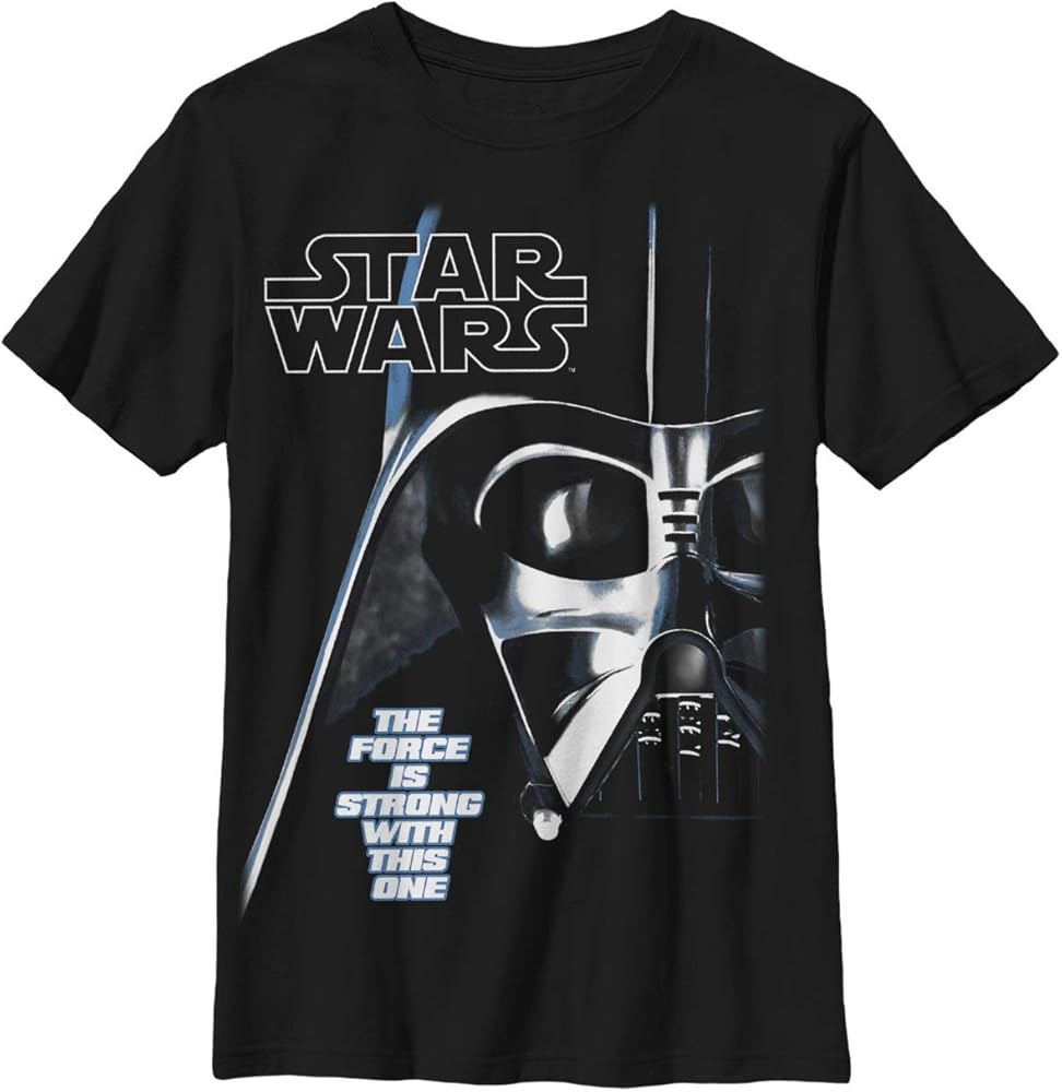 Fifth Sun Boys' Vader Face Force is Strong Graphic Logo Tee