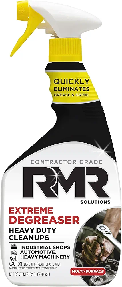 RMR Extreme Degreaser and Cleaner - Advanced Indoor/Outdoor Formula for Heavy-Duty Commercial, Residential, Automotive, and Equipment Cleaning, 32 Ounces Makes up to 4 Gallons