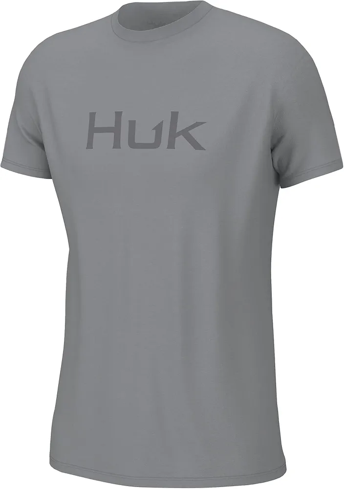 HUK Unisex Kid's Performance Fishing Logo Tee, Short Sleeve T-Shirt