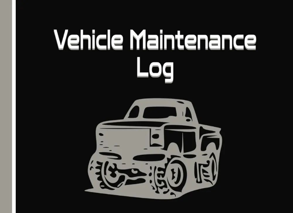 Vehicle Maintenance Log: Parts and Fluids Log Book, Repair and Service Record for Cars, Trucks, Jeeps, Classics, Motorcycles - 8.25" x 6" size