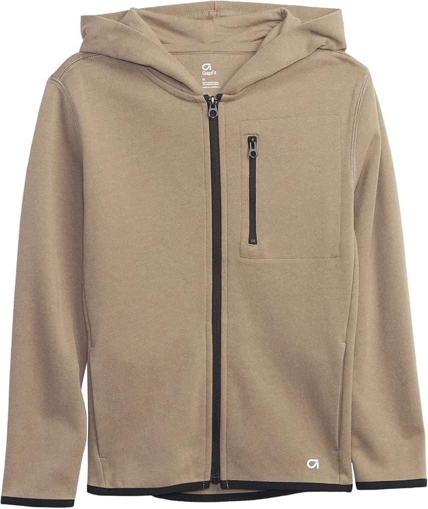 GAP Boys' Fit Tech Hoodie Hooded Sweatshirt