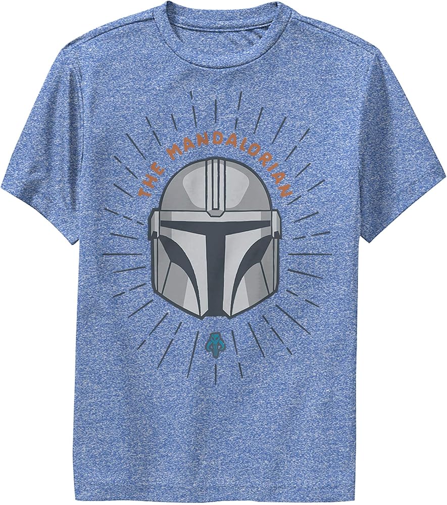 STAR WARS Mandalorian Simple Shield Boy's Performance Tee