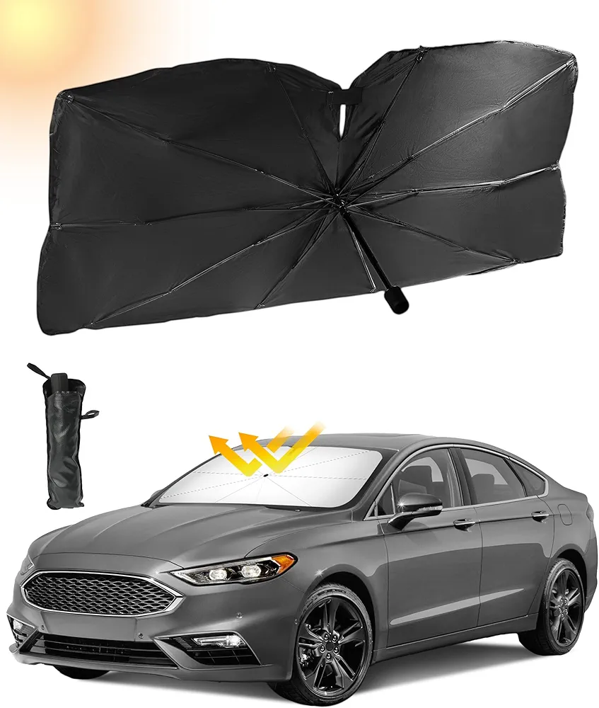 Car Window Shades,Car Sun Shade,Foldable Car Windshield Umbrella,Car Windshield Sun Shade,UV Protection Car Window Covers,Car Accessories Sunshade for Car Windshield,Fit for Car SUV Truck