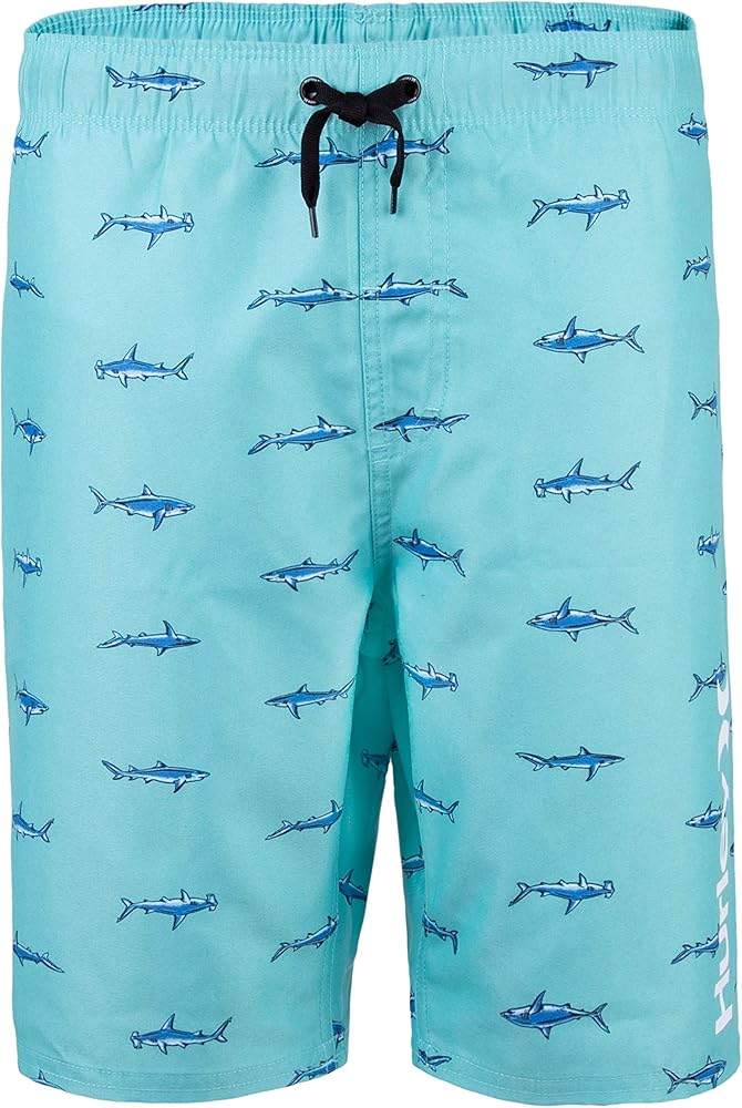 Hurley Boys' Printed Pull on Swim Trunks