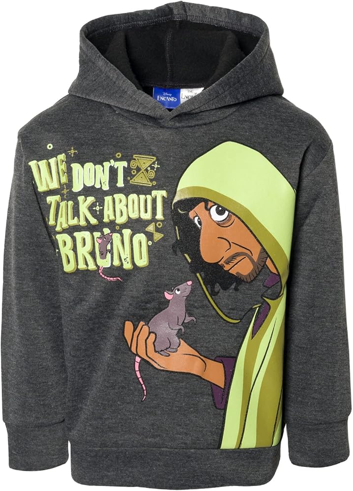 Disney Encanto Bruno Fleece Pullover Hoodie Toddler to Big Kid