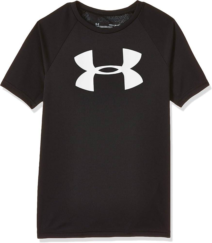 Under Armour Boys' Tech Big Logo Short Sleeve Gym T-Shirt