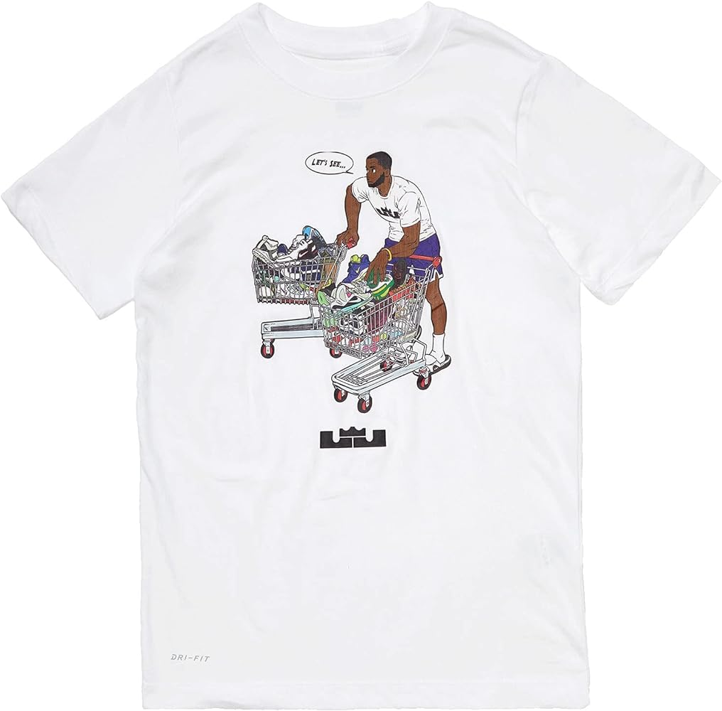 Nike Boy's Lebron Dry Tee Shop Cart (Little Kids/Big Kids)