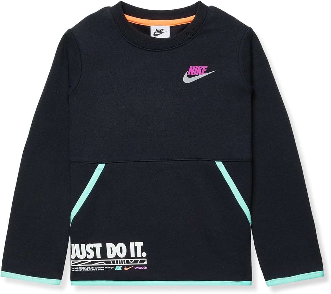 Nike Boy's NSW Illuminate Fleece Crew Sweatshirt (Little Kids)