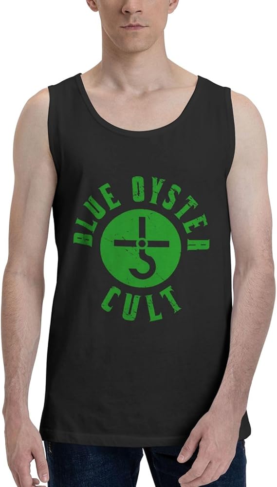 Tank Top Mens Summer Sleeveless Tee Cool Workout Swim Beach Shirts for Bodybuilding Gym Fitness Training