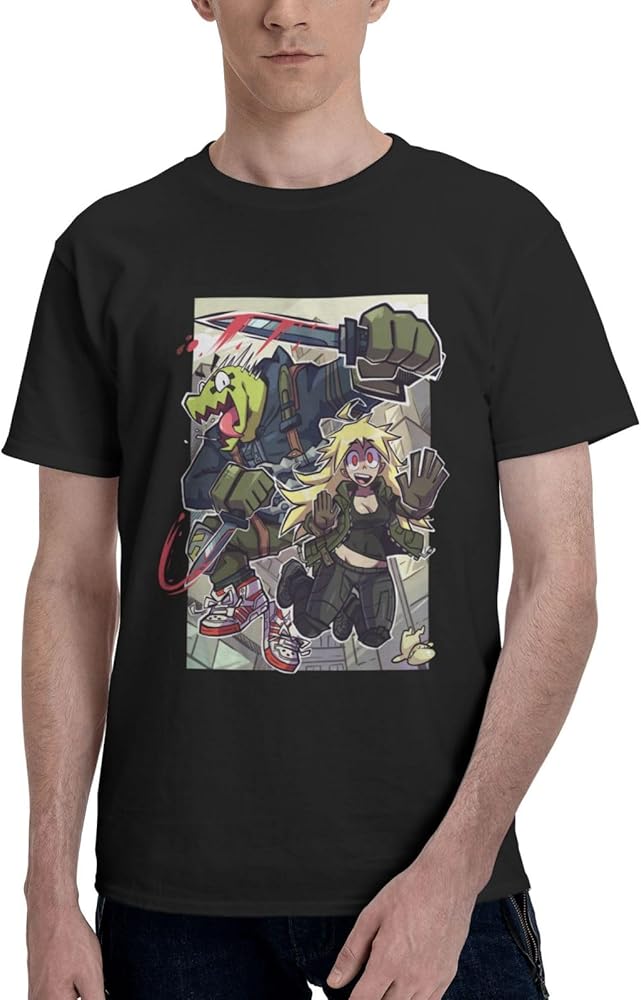 Anime Dorohedoro T Shirt Boy's Summer Manga O-Neck Tops Casual Short Sleeves Tee