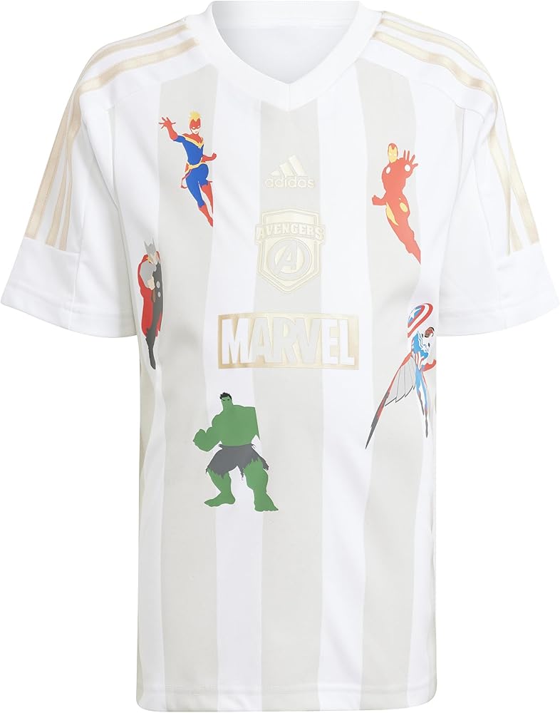 adidas boys Marvel Avengers T-shirt Set