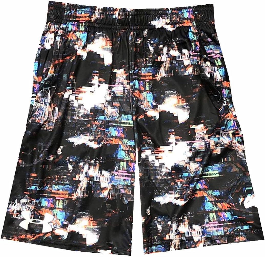 Under Armour UA Tech Boys Kids Youth Athletic Shorts (YSM, Multi)