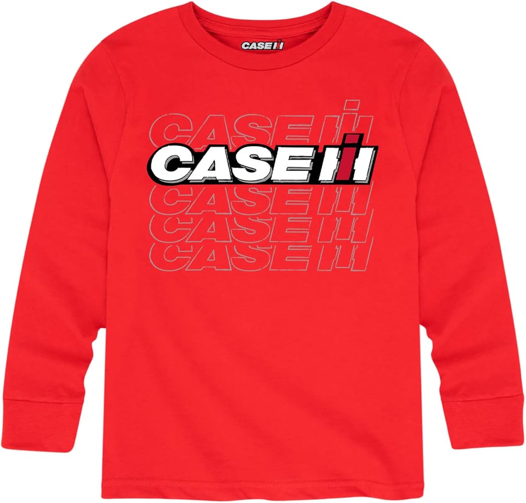 Case IH Logo - Youth Long Sleeve Graphic T-Shirt