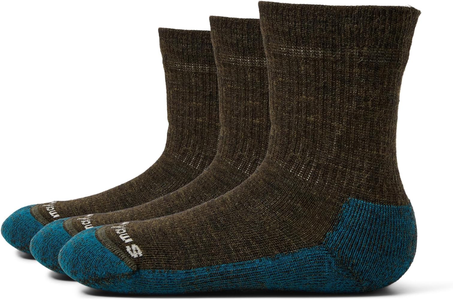 Smartwool Hike Full Cushion Crew Socks 3-Pack (Toddler/Little Big Kid)