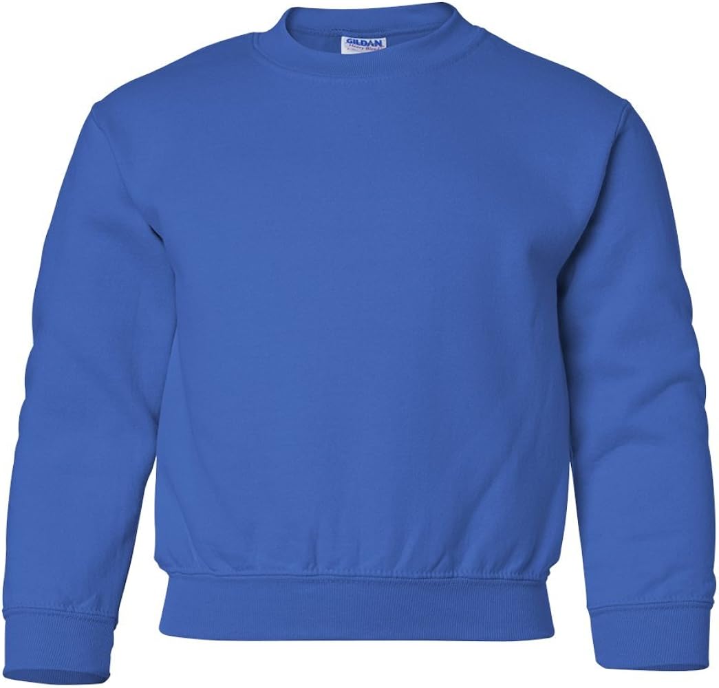 Gildan Childrens Big Boys Heavy Blend Crewneck Sweatshirt