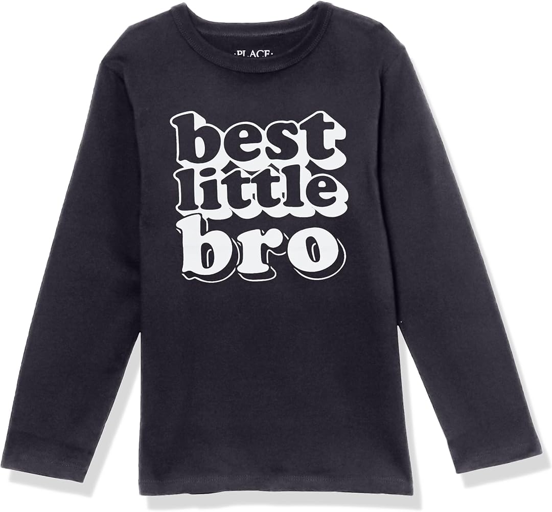 The Children's Place boys Best Son Ever Graphic Long Sleeve T Shirt