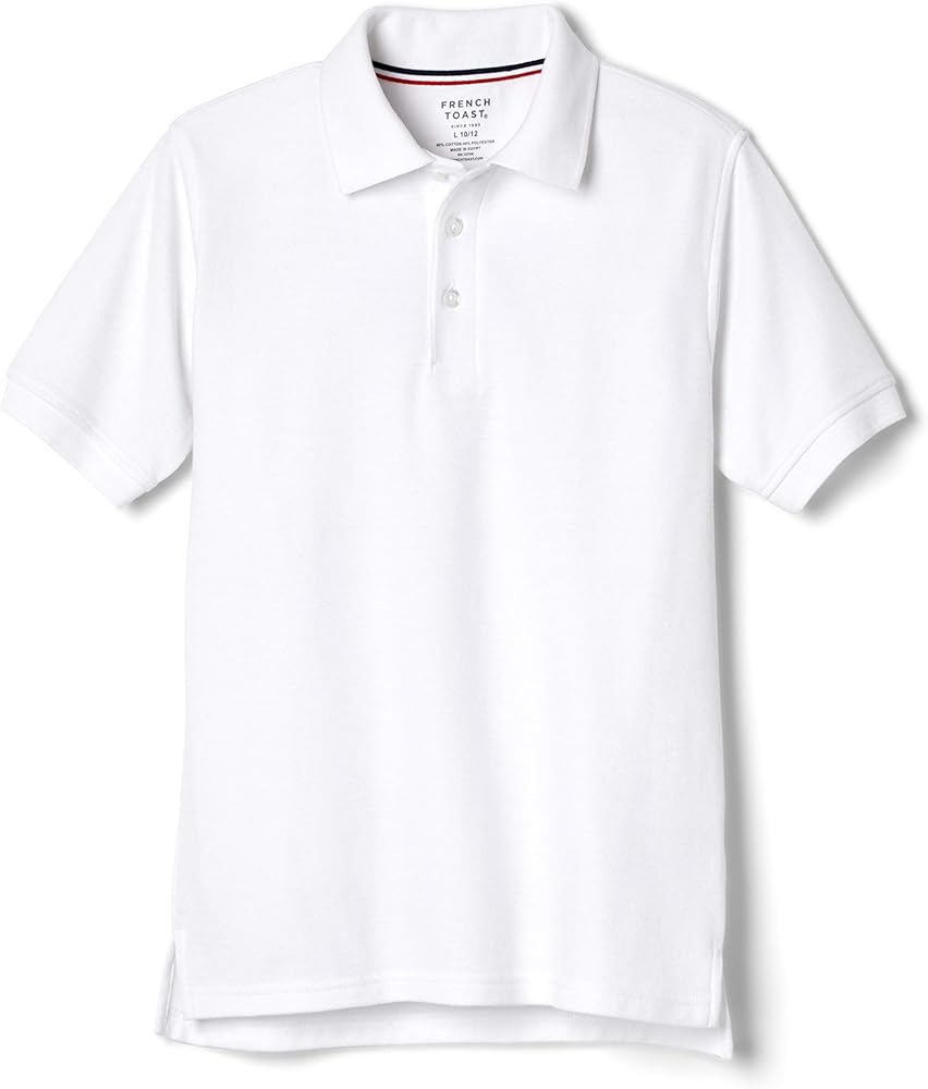 French Toast Boys' 2-Pack Short Sleeve Pique Polo Shirt