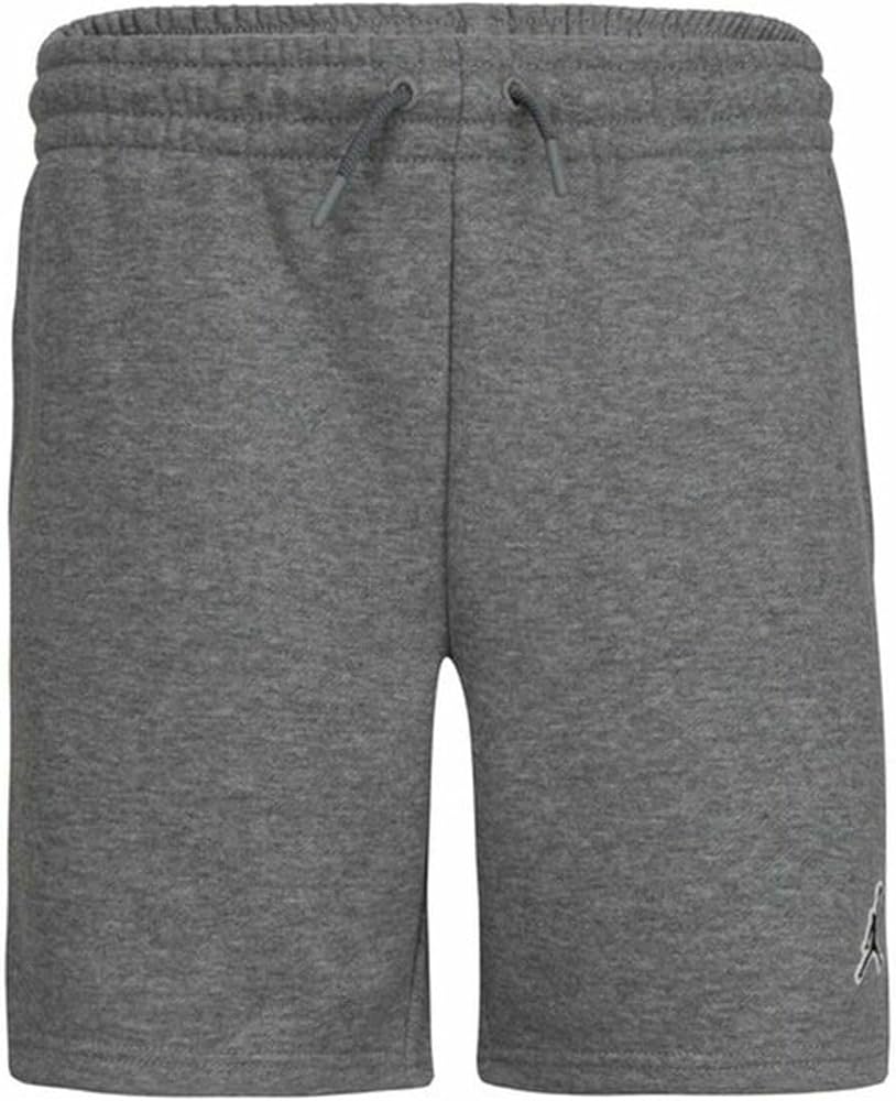 Jordan Boy's Essentials Shorts (Big Kids) Carbon Heather SM (8 Big Kid)