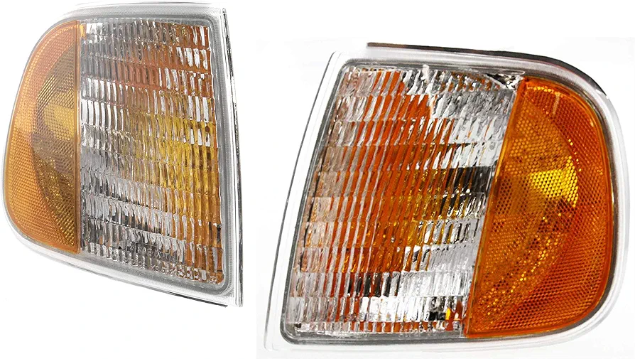 Garage-Pro Corner Light SET Compatible with 1997-2002 Ford Expedition, Fits 1997-2003 Ford F-150, Fits 1997-1999 Ford F-250 Driver and Passenger Side