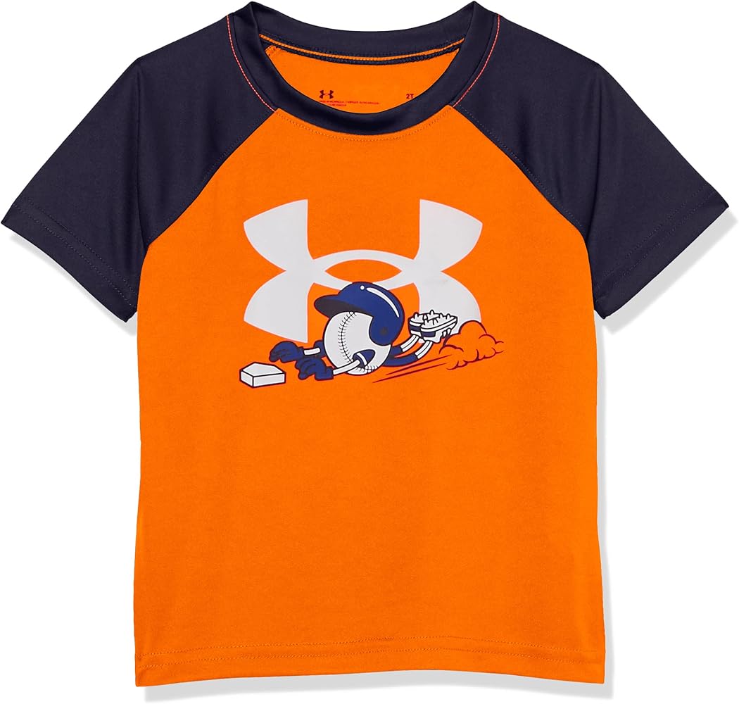 Under Armour Boys' Short Sleeve Shirt, Crewneck, Lightweight and Breathable