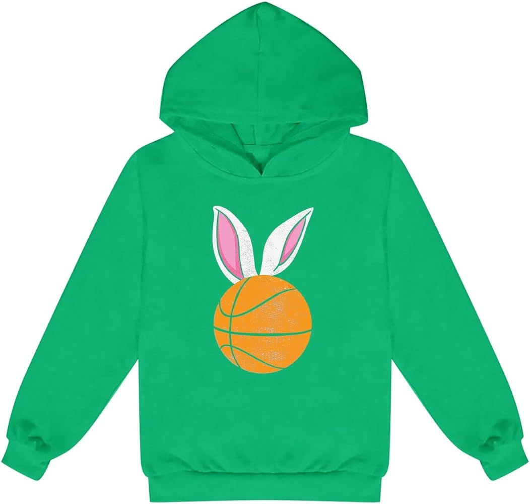 Easter Shirts for Girls Kids Toddler Kids Girls Boys Boys Sweatshirt Fleece Pullover Hoodies