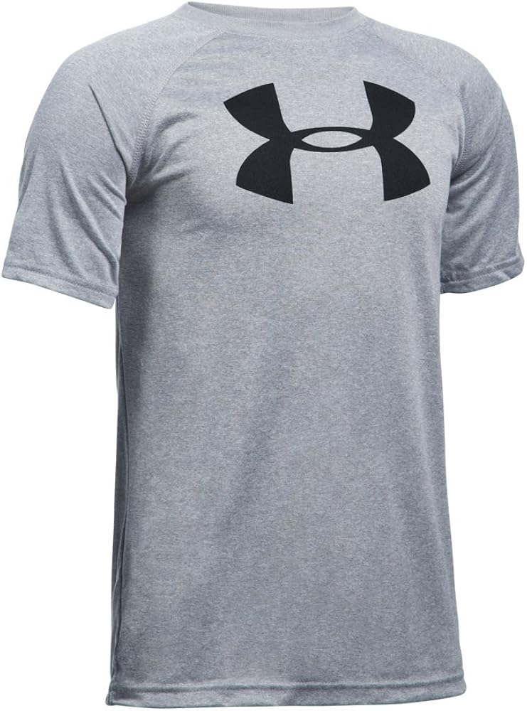 Under Armour Boys' UA Tech Big Logo Short Sleeve Shirt