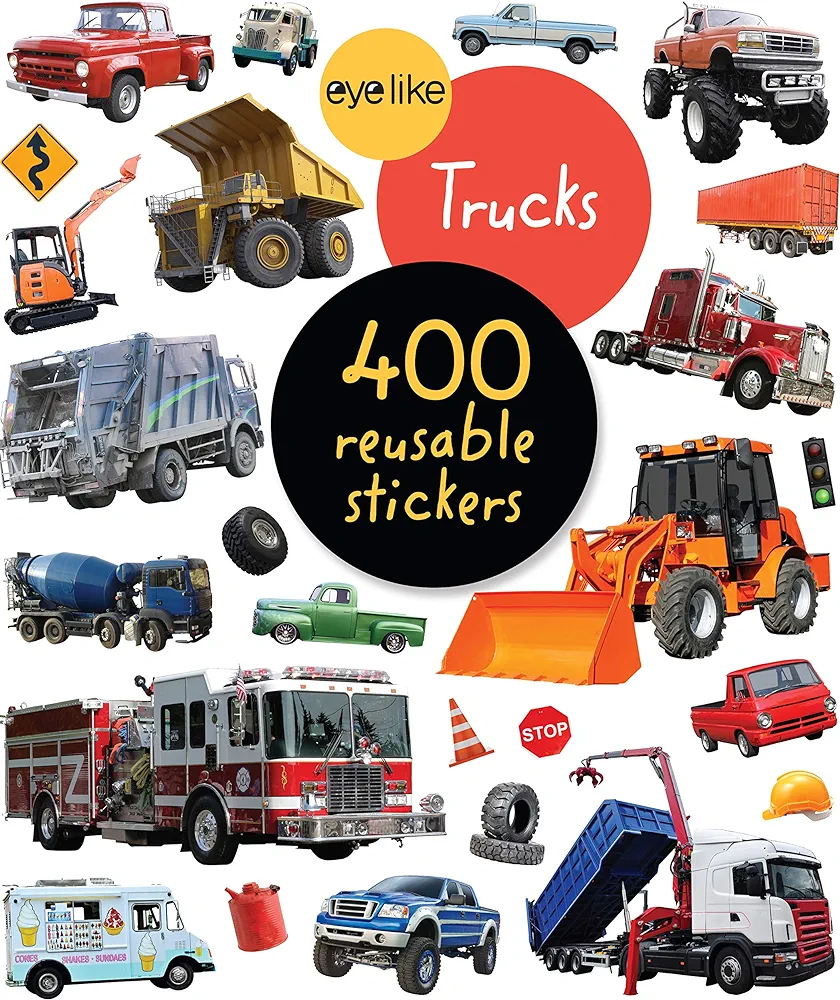 Eyelike Stickers: Trucks