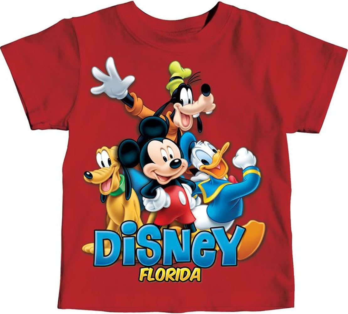 Disney Florida Little Boys Toddler Mickey Mouse & Friends T Shirt