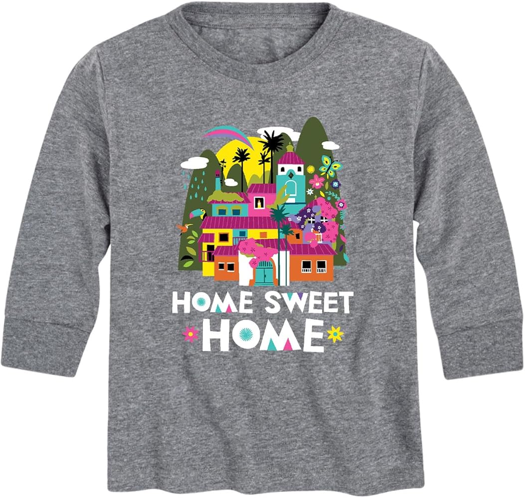 Disney Encanto - Home Sweet Home - Toddler and Youth Long Sleeve Graphic T-Shirt