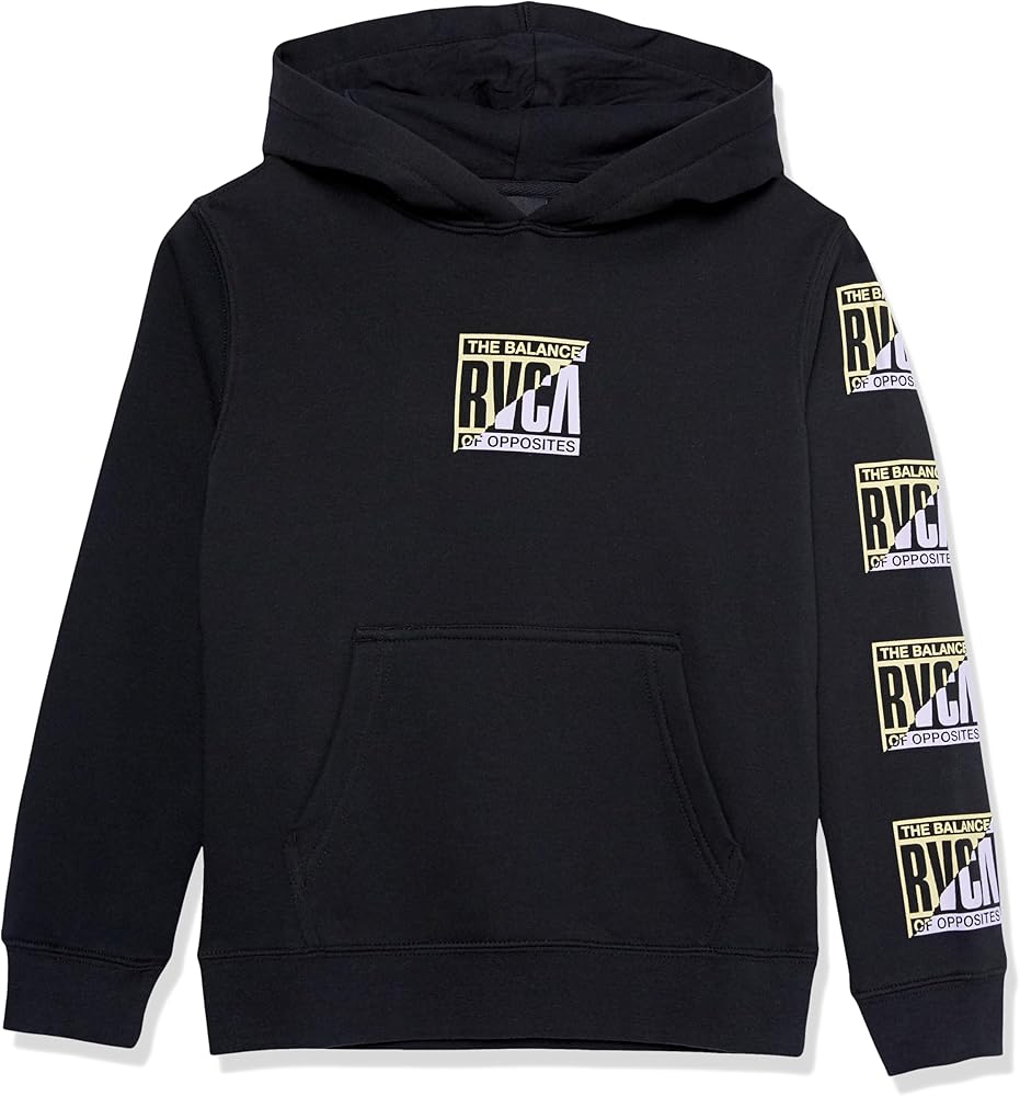 RVCA Boys' Graphic Pullover Fleece Hoodie