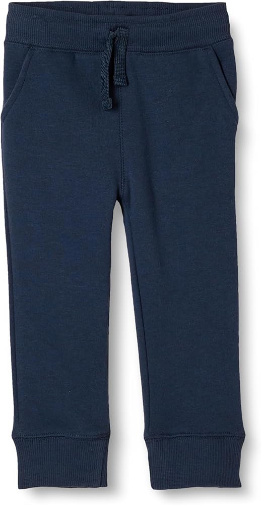 Amazon Essentials Boys and Toddlers' Fleece Jogger Sweatpants, Multipacks