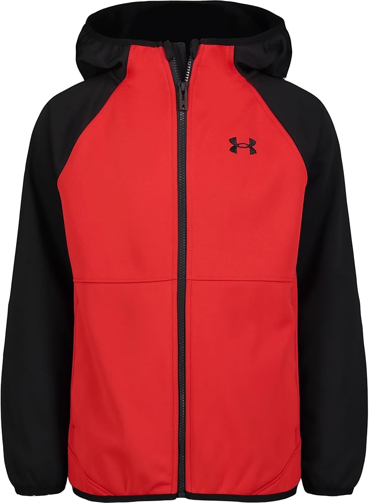 Under Armour Boys' Sim Softshell Jacket, Water-Resistant