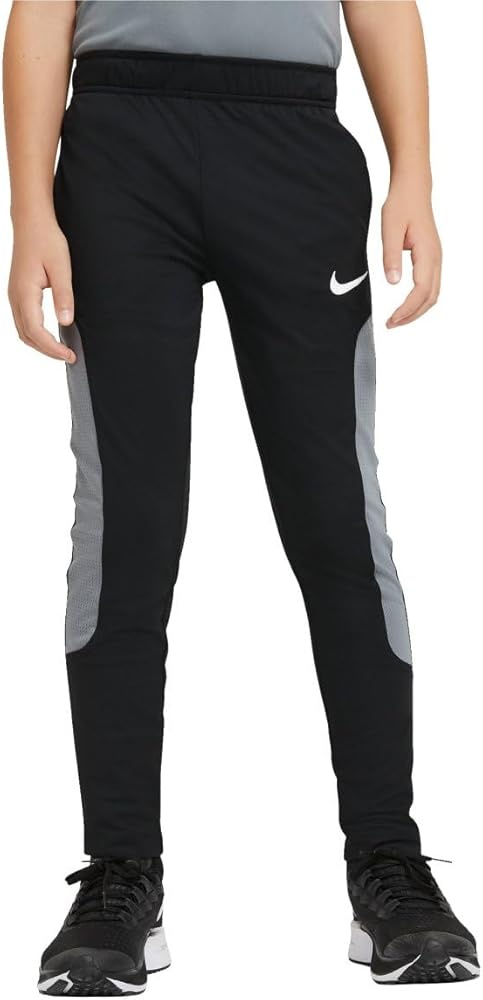 Nike Boys' Sport Training Pants (X-Large, Black/Smoke Grey)