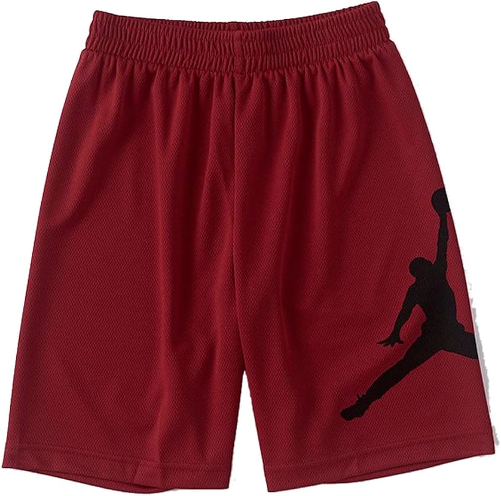 Jordan Jm Mesh Short Boys Active Shorts Size S, Color: Red/Black