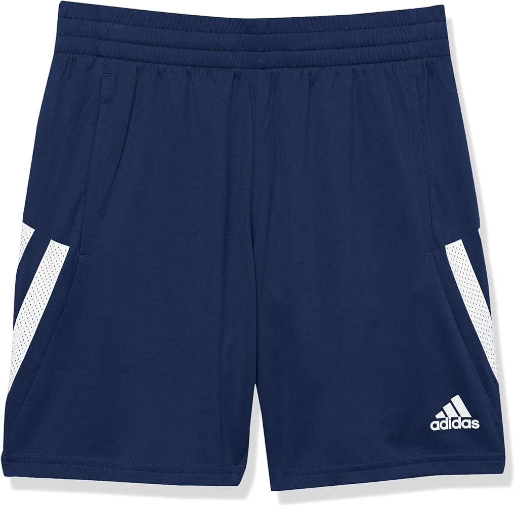 adidas Boys' Elastic Waistband Bold 3s Short