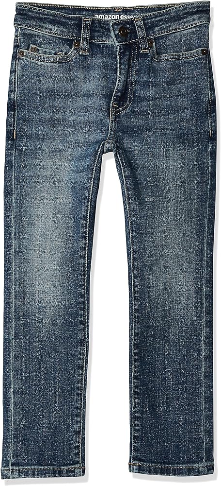 Amazon Essentials Boys' Stretch Slim-Fit Jeans