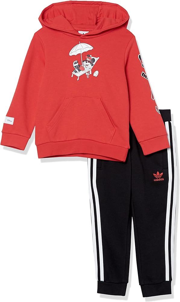 adidas Originals unisex-child Disney Hoodie SetTrack Suit