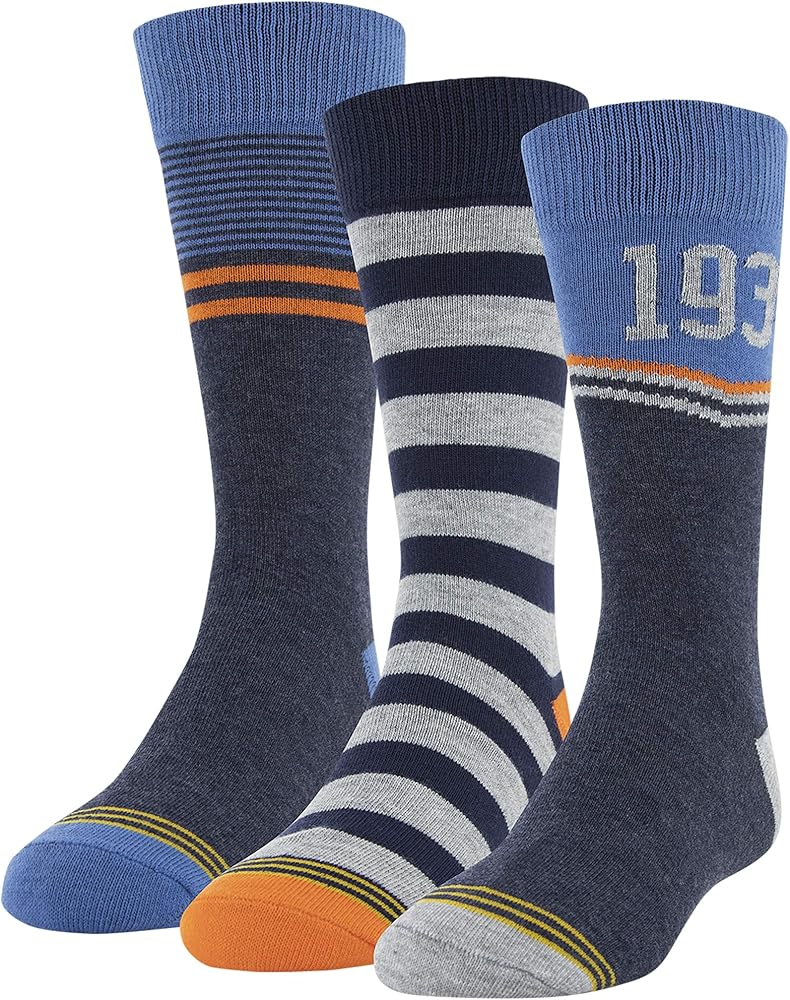 GOLDTOE Boys' Patterned Crew Socks