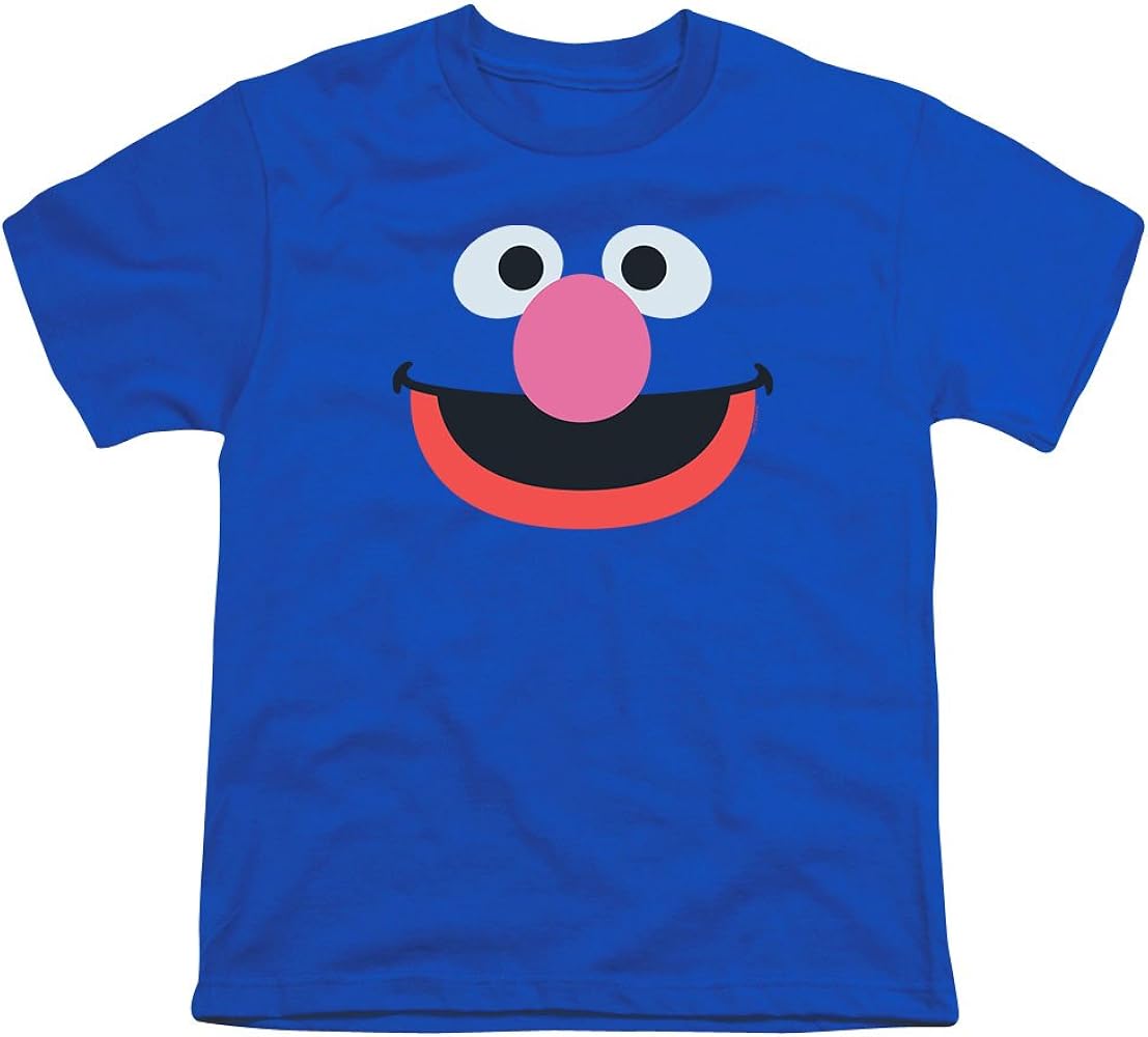 Sesame Street Character Face Collection, Kids T-Shirt for Youth Toddler Boys and Girls