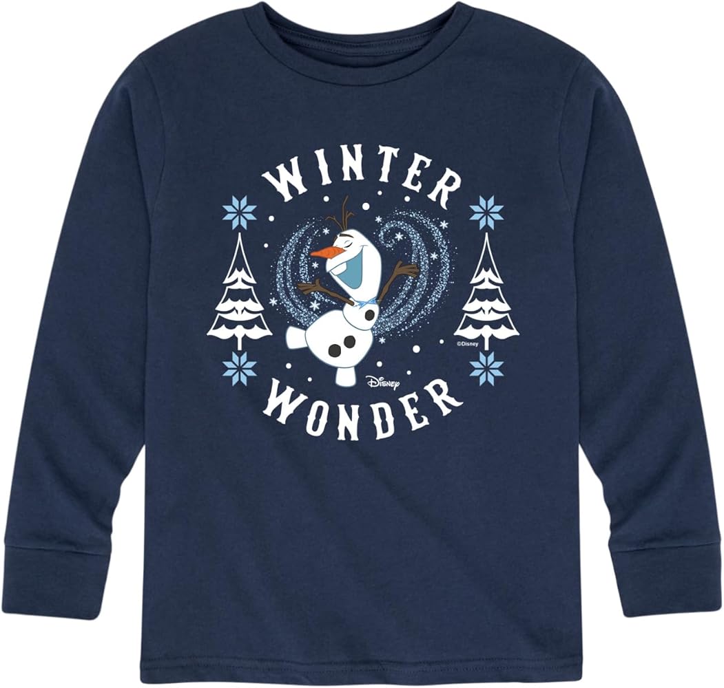 Disney Frozen 2 - Winter Wonder - Toddler and Youth Long Sleeve Graphic T-Shirt