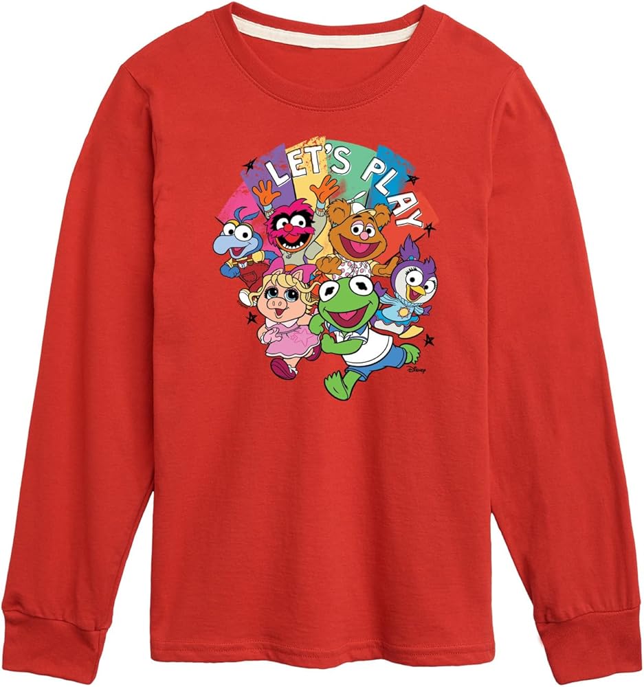 Disney Muppet Babbies - Let's Play - Toddler & Youth Long Sleeve Graphic T-Shirt