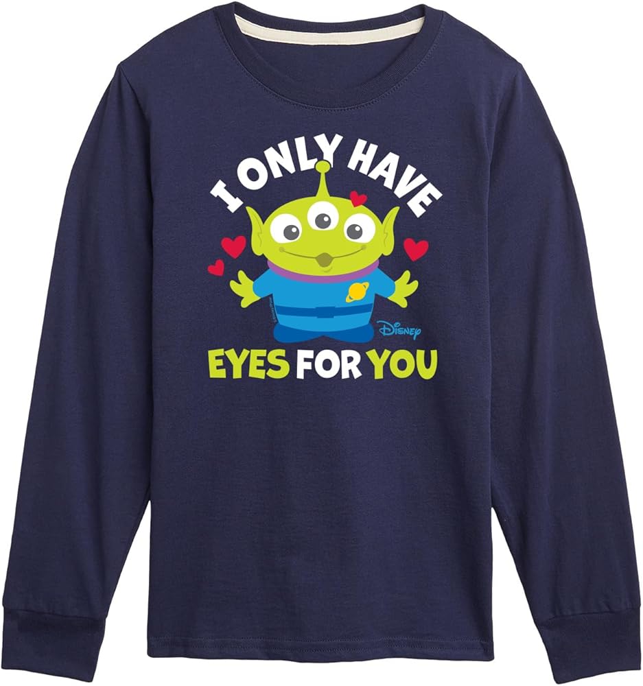 Disney Toy Story - I Only Have Eyes for You - Toddler and Youth Long Sleeve Graphic T-Shirt