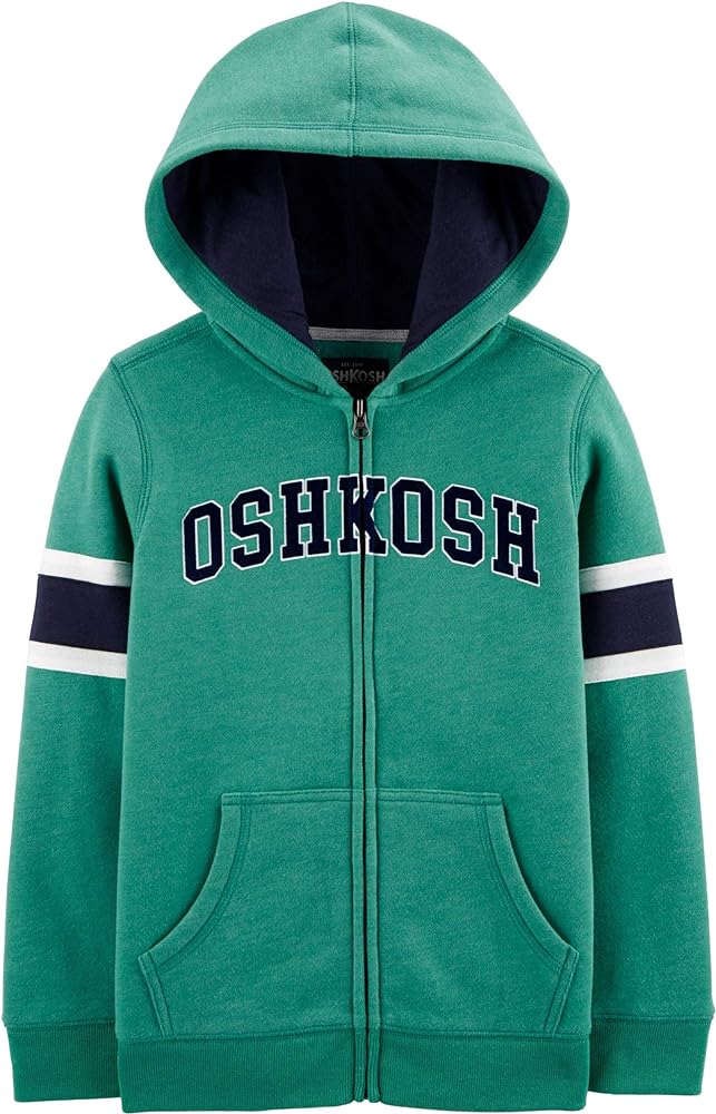 OshKosh B'Gosh Boys' Full Zip Logo Hoodie