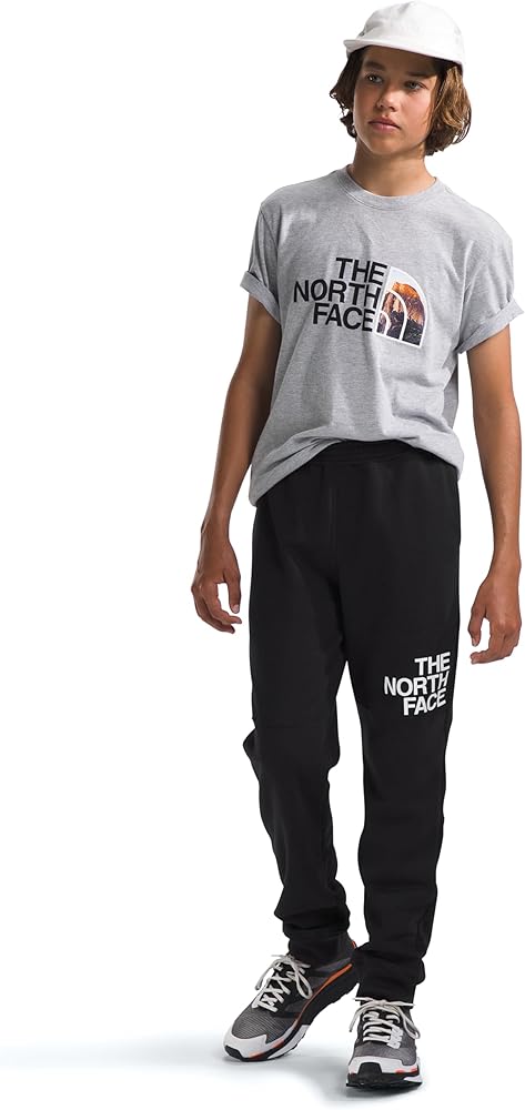 THE NORTH FACE Boys' Camp Fleece Jogger, TNF Black, Small