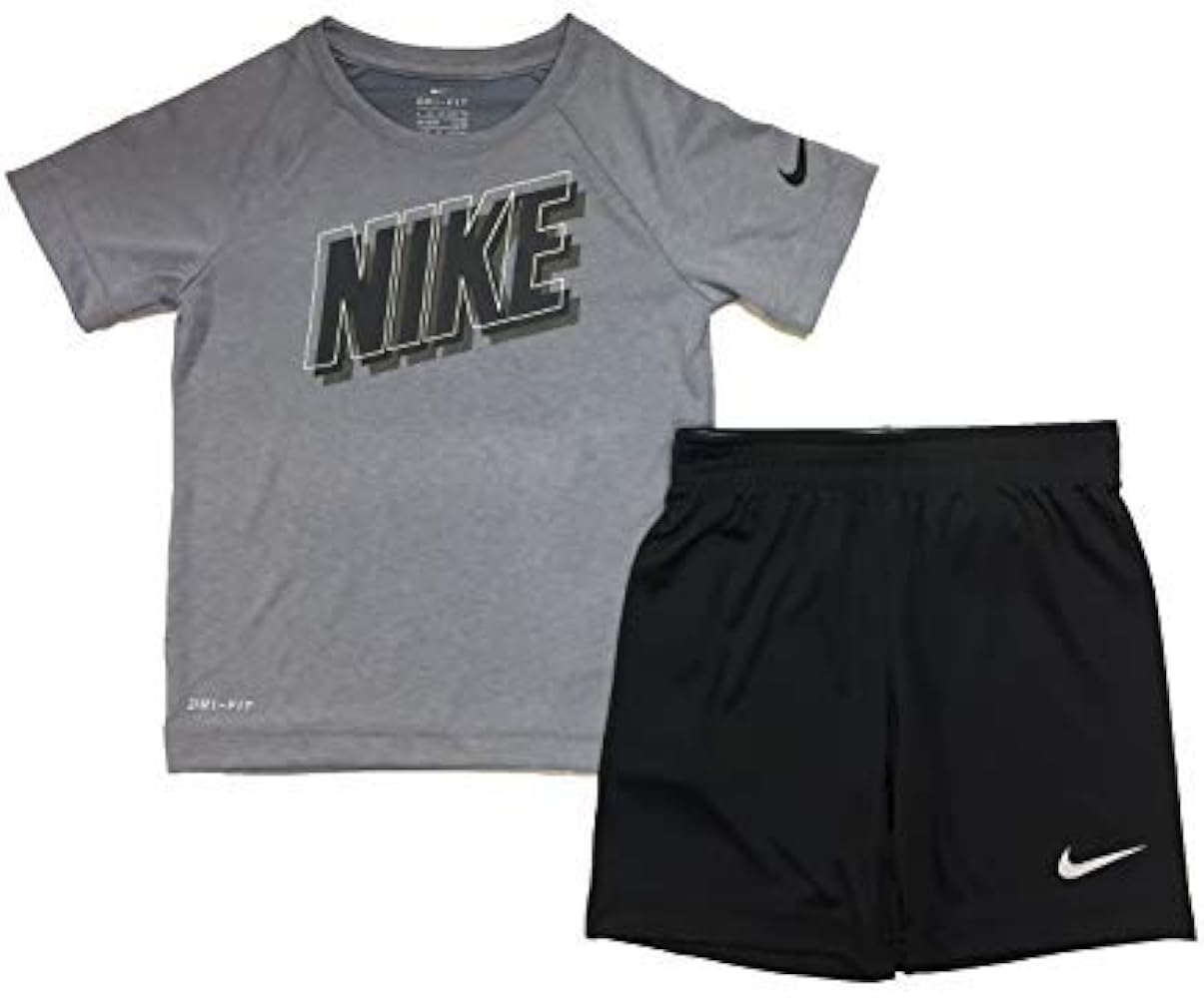 Nike Boys' 2-Piece Shorts Set Outfit - red Multi