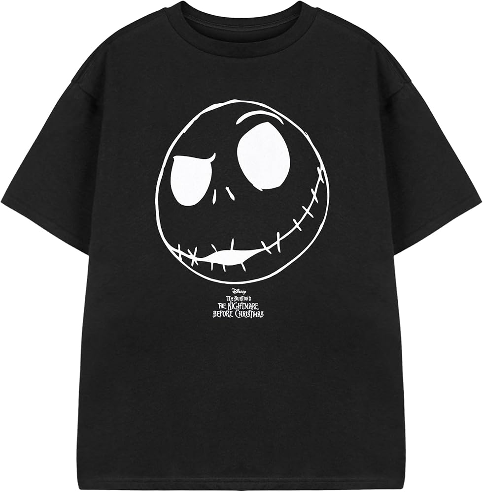 Disney The Nightmare Before Christmas Kids Tee T-Shirt for Children OPTIONS Tim Burton Movie Merchandise | Halloween