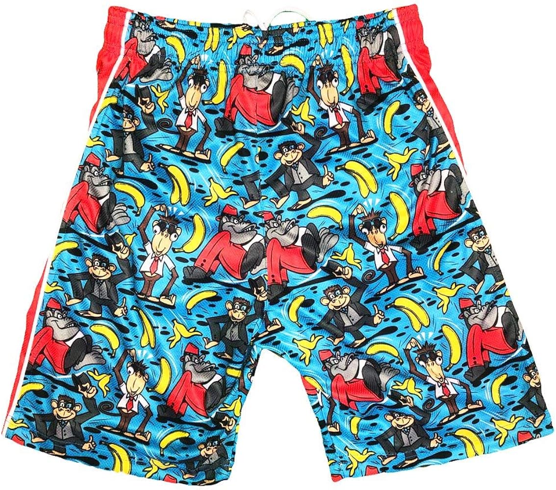 Flow Society Monkey Suit Boys Lacrosse Shorts | Boys LAX Shorts | Lacrosse Shorts for Boys | Kids Athletic Shorts for Boys