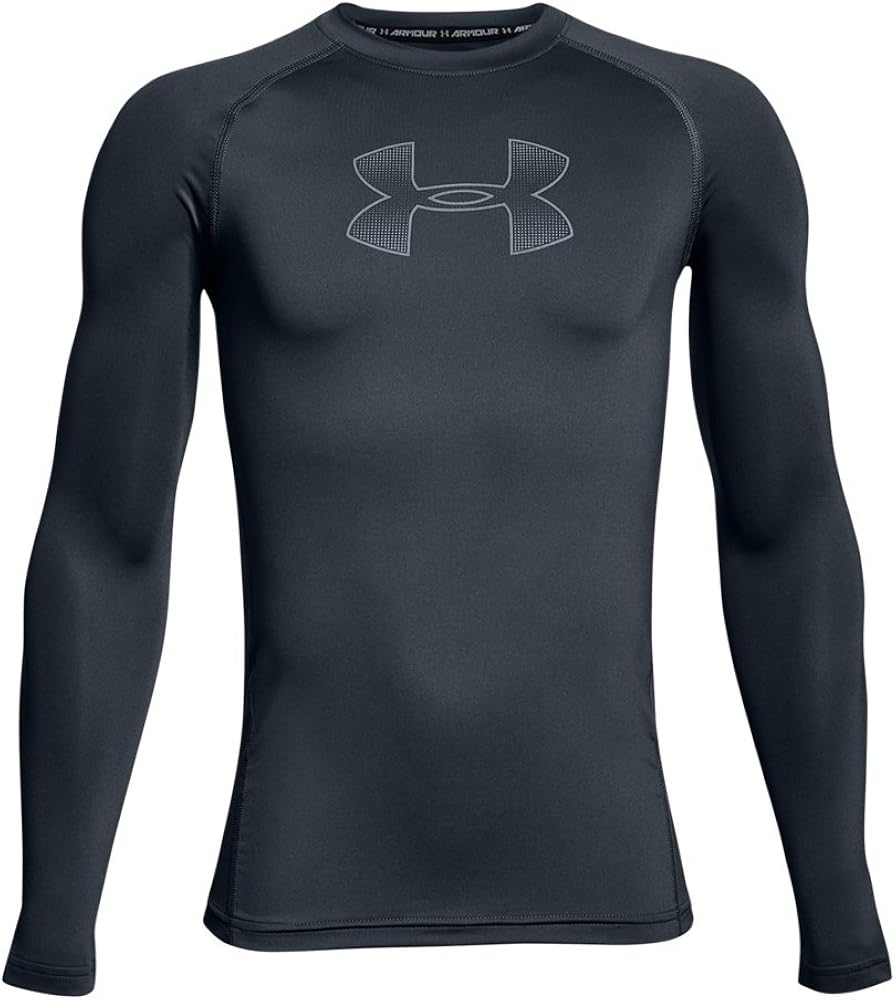 Under Armour Boys Heatgear Armour Long Sleeve Shirt