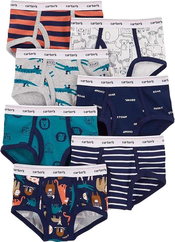 Carter's Little Boys' 7-Pack Cotton Briefs (Toddler/Kid)